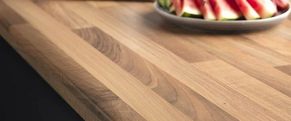 prima natural block walnut worktop