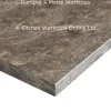 Duropal 4 metre kitchen worktop in square edge breccia paradiso