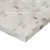 Duropal 4 metre kitchen worktop in square edge carrara marble